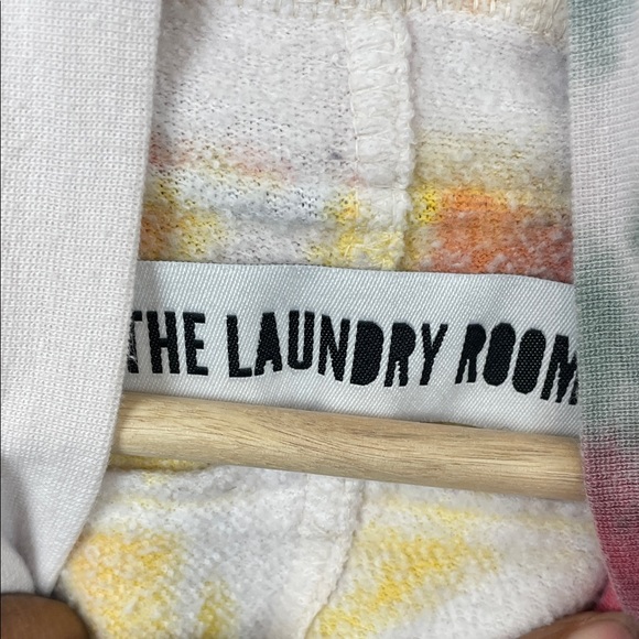 The Laundry Room Tie-Dye Sweetwear Hoodie Sweatshirt Lagenlook Men's M Oversized - Picture 10 of 10